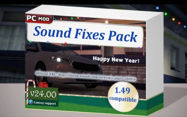 《歐洲卡車模擬2》聲音修復(fù)包MOD