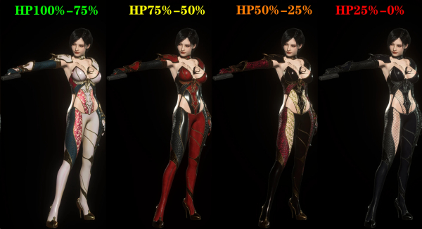 《生化危機(jī)4：重制版》艾達(dá)深淵舞者服裝變色版MOD