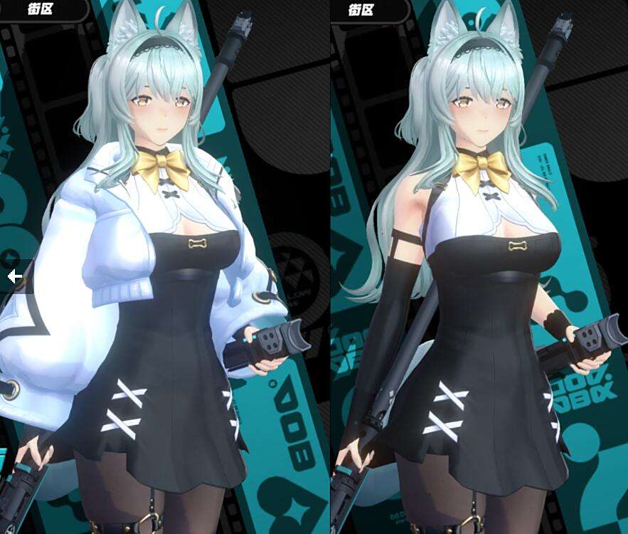 《絕區零》月城柳黑絲貓女MOD