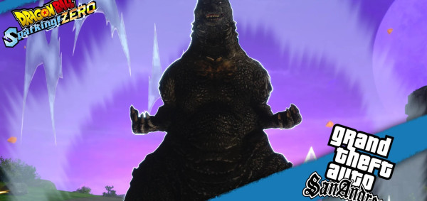 《七龍珠:電光炸裂!ZERO》哥斯拉替換所有悟空MOD