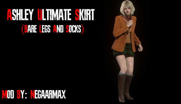 《生化危機(jī)4:重制版》阿什莉終極裙子光腿短襪附加MOD