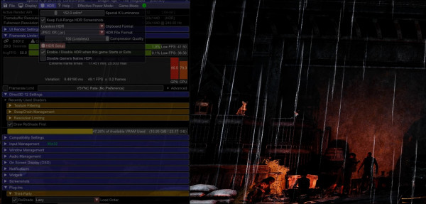 《龍騰世紀:影障守護者》scRGB HDR Reshade 和 HDR 校準MOD