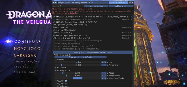 《龍騰世紀：影障守護者》顏色改進并使陰影更加真實MOD