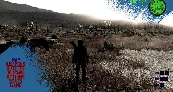 《荒野大鏢客：救贖重制版》顏色更豐富的UI界面MOD