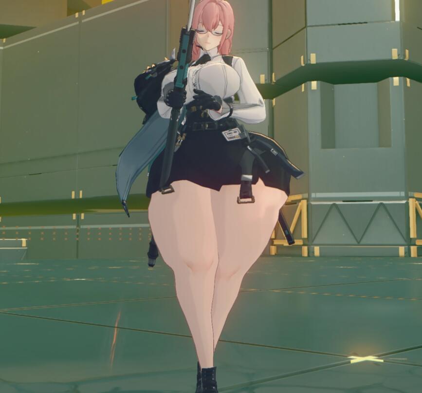 《絕區零》月城柳豐腴肉感身材MOD