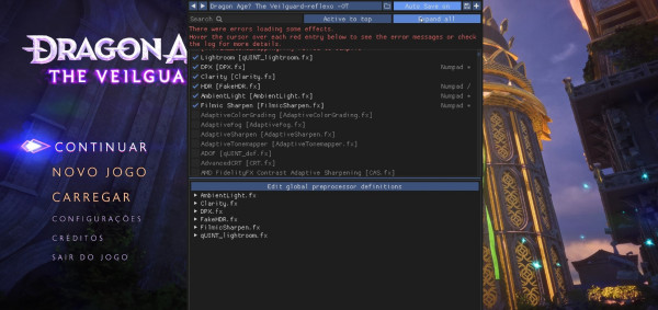 《龍騰世紀：影障守護者》顏色改進并使陰影更加真實MOD