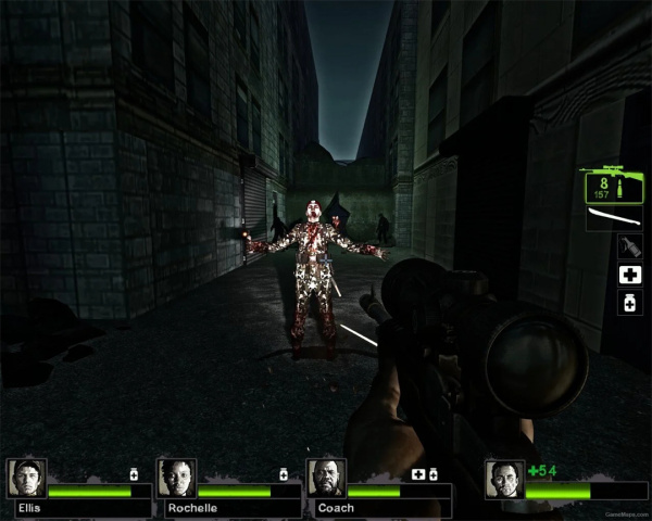 《求生之路2》僵尸軍團(tuán)戰(zhàn)役地圖