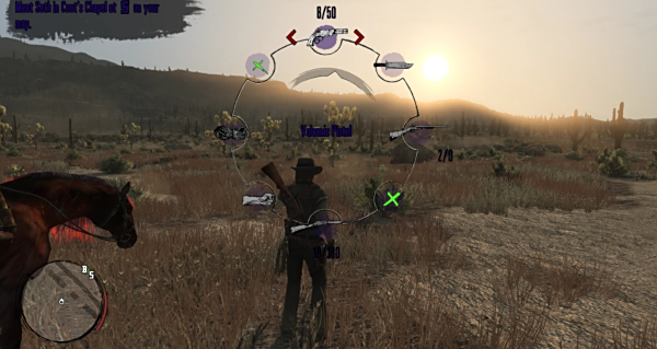 《荒野大鏢客：救贖重制版》顏色更豐富的UI界面MOD