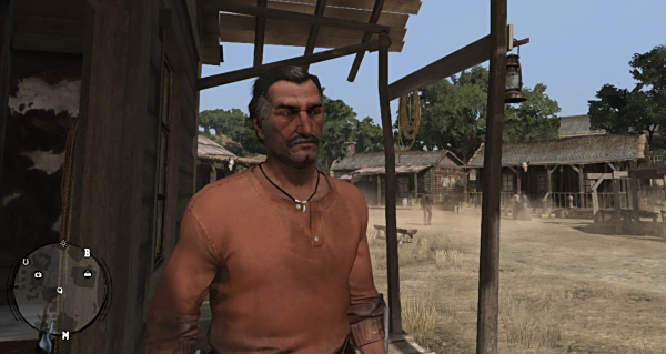 《荒野大鏢客：救贖重制版》荷蘭人替換約瀚紳士裝扮MOD