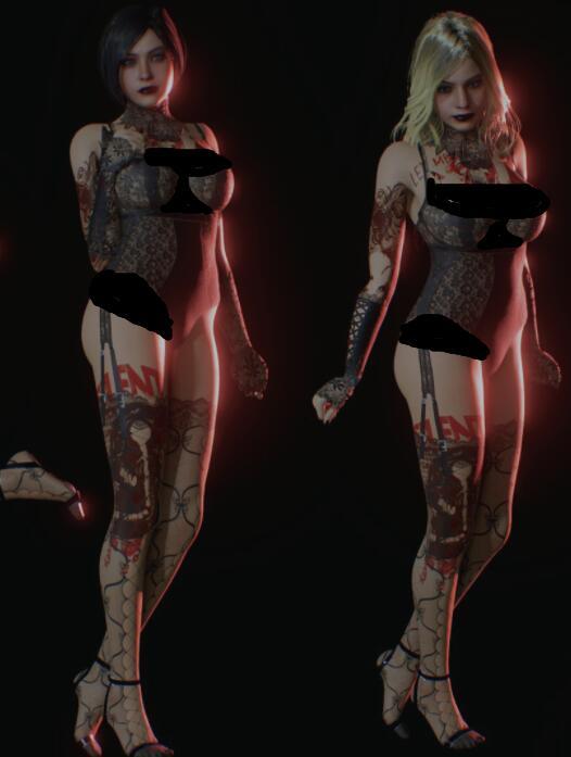 《生化危機2：重制版》克萊爾艾達白色女士內衣MOD[非光追RT舊版本]