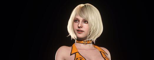 《生化危機4：重制版》阿什莉橙色火熱護士MOD