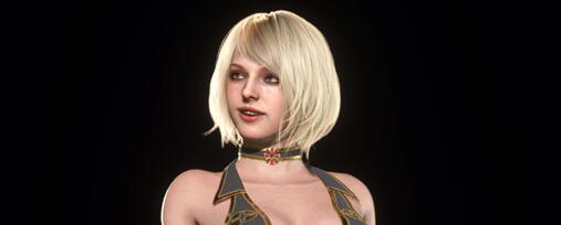 《生化危機4:重制版》阿什莉金色火熱護士MOD