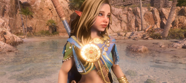 《龍騰世紀:影障守護者》伊莉亞(女精靈)角色預設MOD