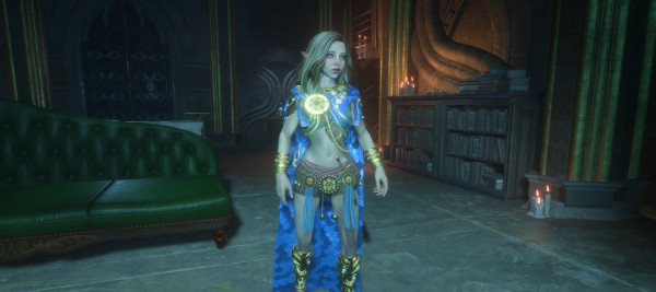 《龍騰世紀:影障守護者》伊莉亞(女精靈)角色預設MOD