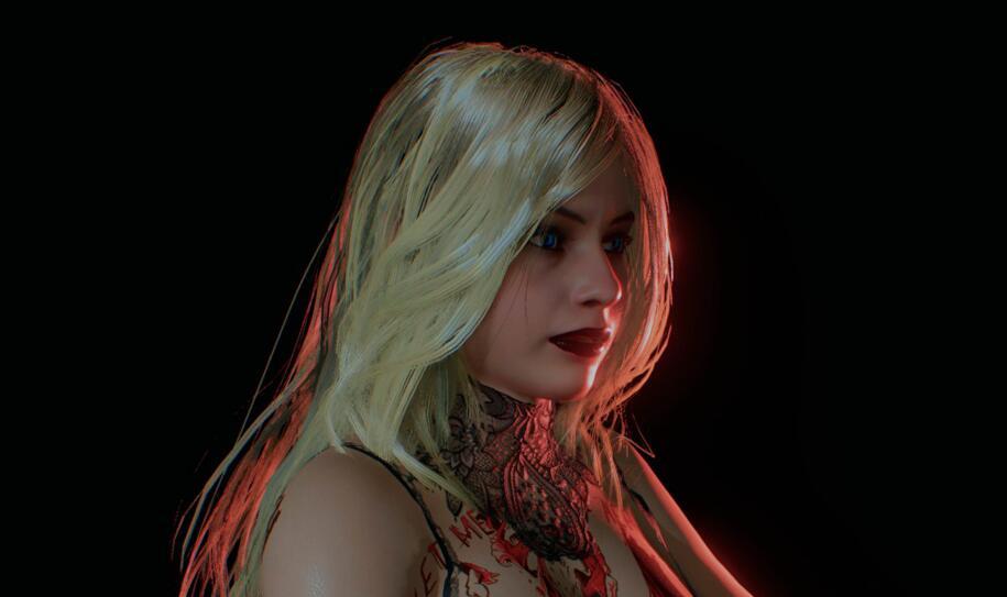 《生化危機2：重制版》克萊爾艾達女士內衣金發MOD[非光追RT舊版本]