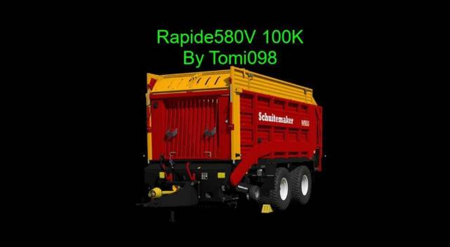 《模擬農場25》Rapide580 V100KMOD