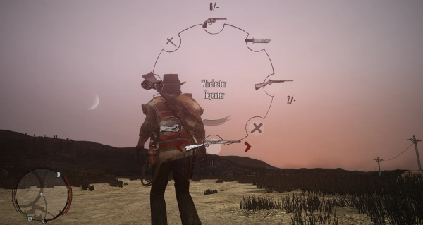 《荒野大鏢客：救贖重制版》武器輪盤暫停MOD