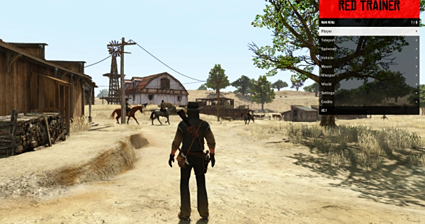 《荒野大鏢客：救贖重制版》RedHook ScriptHookMOD[帶訓練器]