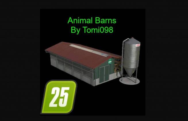 《模擬農場25》動物棚舍MOD