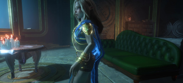 《龍騰世紀:影障守護者》伊莉亞(女精靈)角色預設MOD