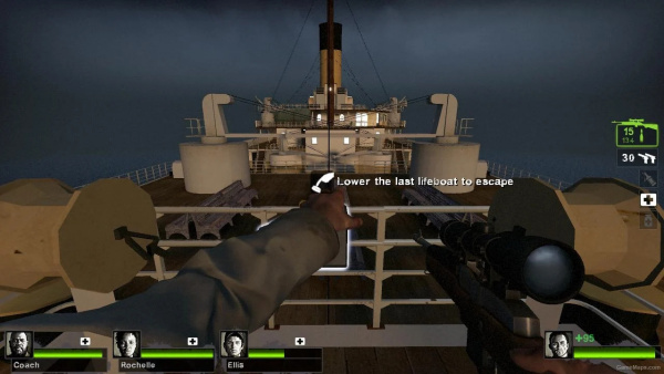 《求生之路2》泰坦尼克號(hào)求生地圖