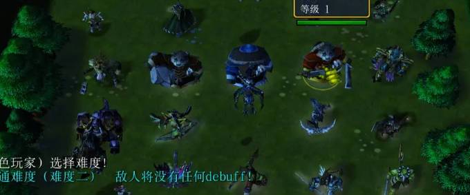 《魔獸爭霸3冰封王座》V1.27a入侵雙子島地圖