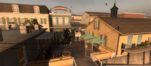 《求生之路2》教區的娛樂活動地圖