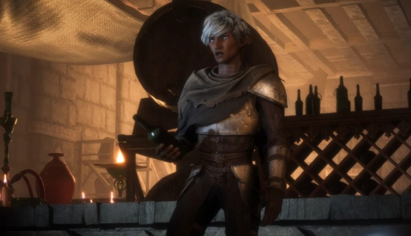 《龍騰世紀：影障守護者》費恩里斯·烏鴉-男性精靈預設MOD