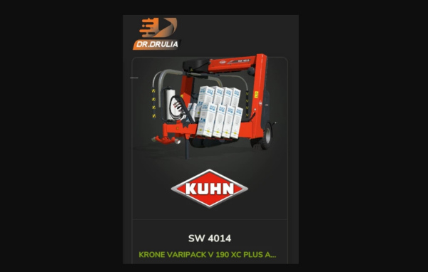 《模擬農(nóng)場(chǎng)25》Krone預(yù)室快速打包MOD