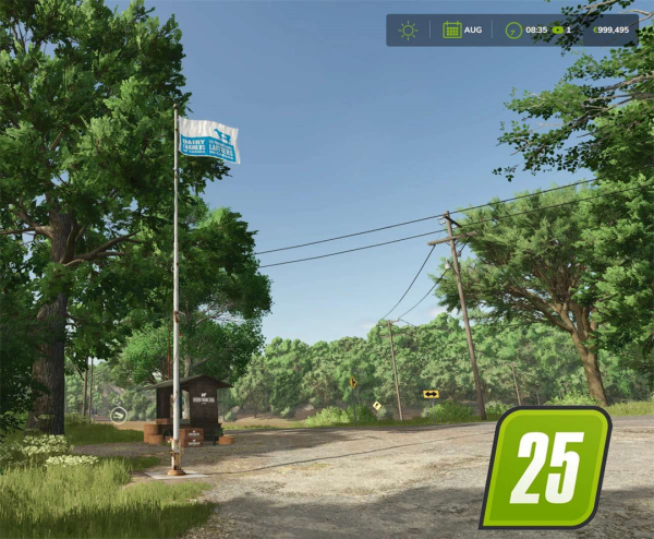 《模擬農(nóng)場25》加拿大乳業(yè)旗幟MOD