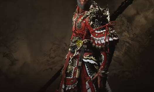 《黑神話:悟空》86版大圣的紅色配色MOD