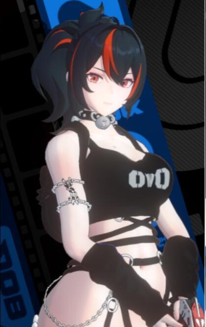 《絕區零》朱鳶性感短發背心MOD