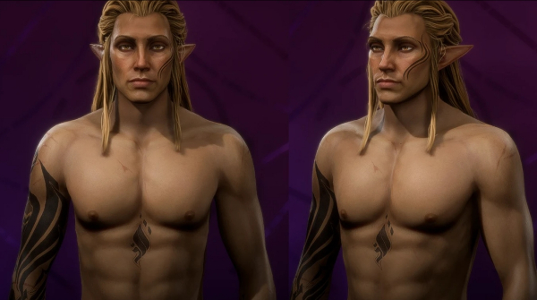 《龍騰世紀(jì):影障守護(hù)者》澤夫蘭·德·里瓦男性精靈預(yù)設(shè)MOD