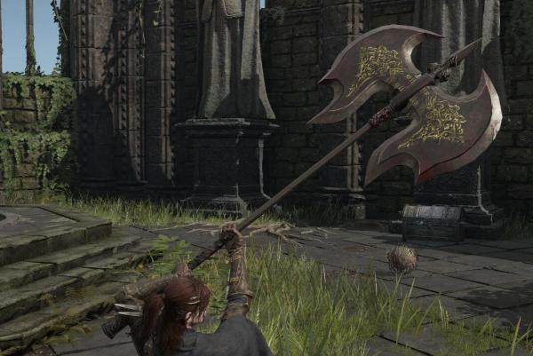 《艾爾登法環(huán)》黑騎士武裝巨斧MOD