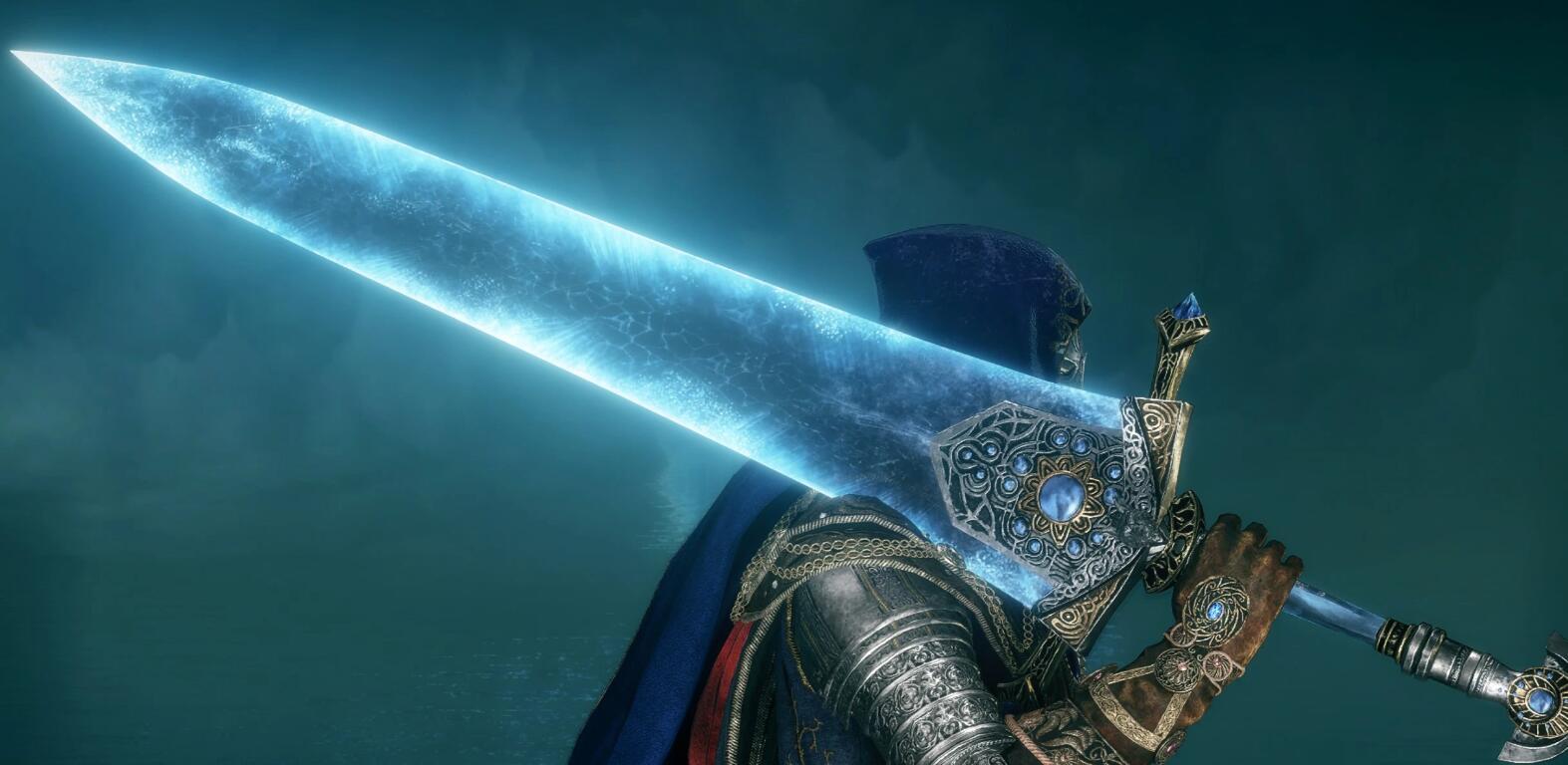 《艾爾登法環》卡利亞暗月大劍MOD