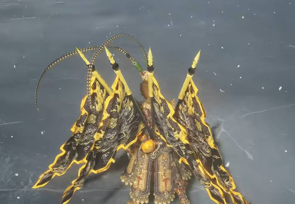 《黑神話：悟空》純黑金背旗MOD