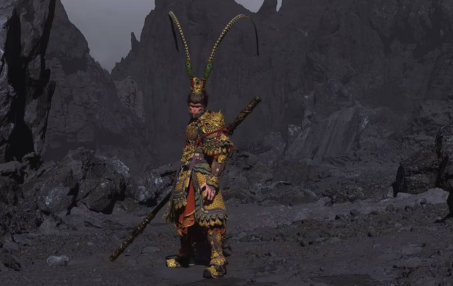 《黑神話：悟空》黑底藕絲步云履MOD