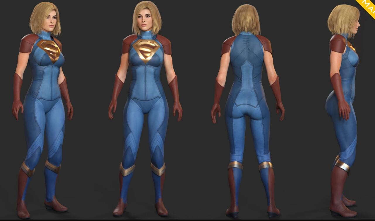 《古墓麗影:暗影》勞拉超女緊身衣金發MOD