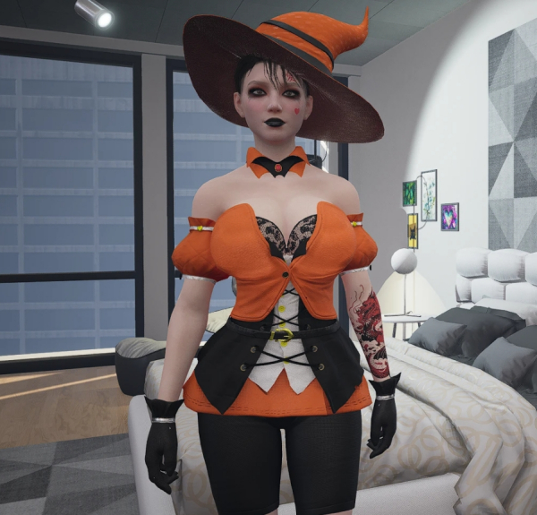 《致命解藥》萬圣節女巫服裝MOD