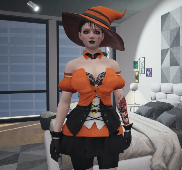 《致命解藥》萬圣節女巫服裝MOD