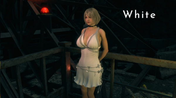 《生化危機(jī)4：重制版》阿什莉穿蒂法白色裙子MOD