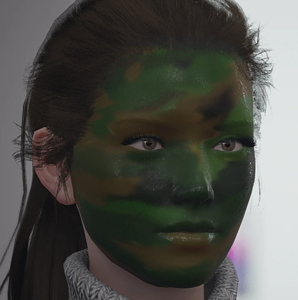 《致命解藥》G.I. Jodi面部迷彩MOD