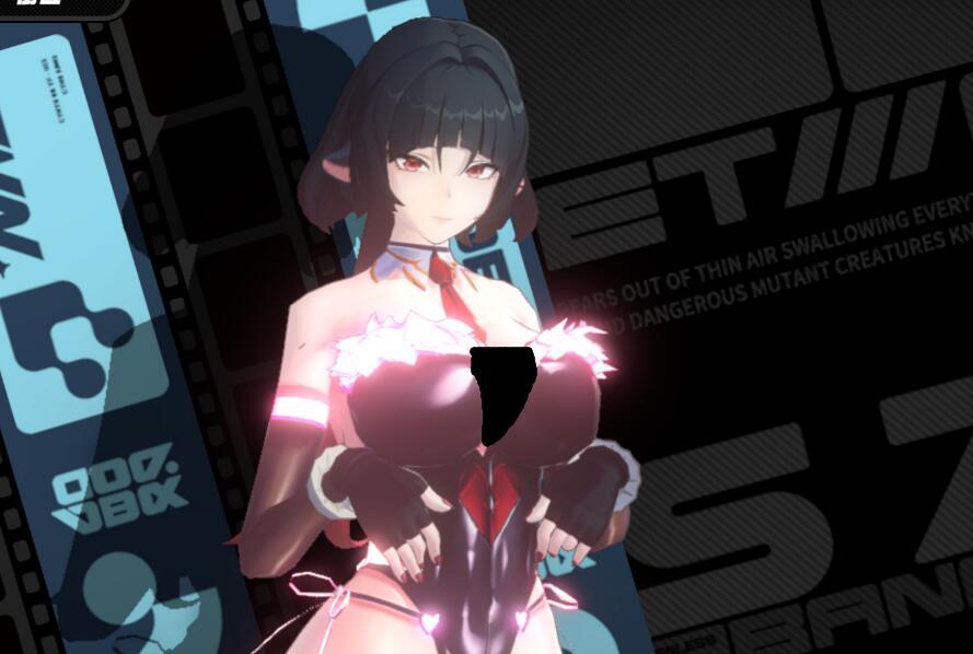 《絕區零》簡杜性感黑色緊身衣MOD