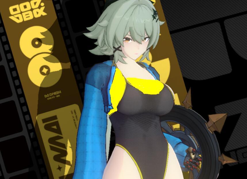 《絕區零》凱撒性感泳裝外套MOD