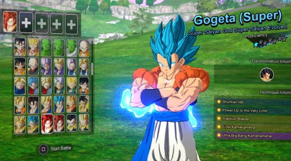 《七龍珠：電光炸裂！ZERO》悟吉塔超藍進化MOD