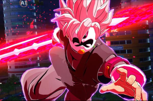 《七龍珠：電光炸裂！ZERO》時間破壞者玫紅黑悟空MOD