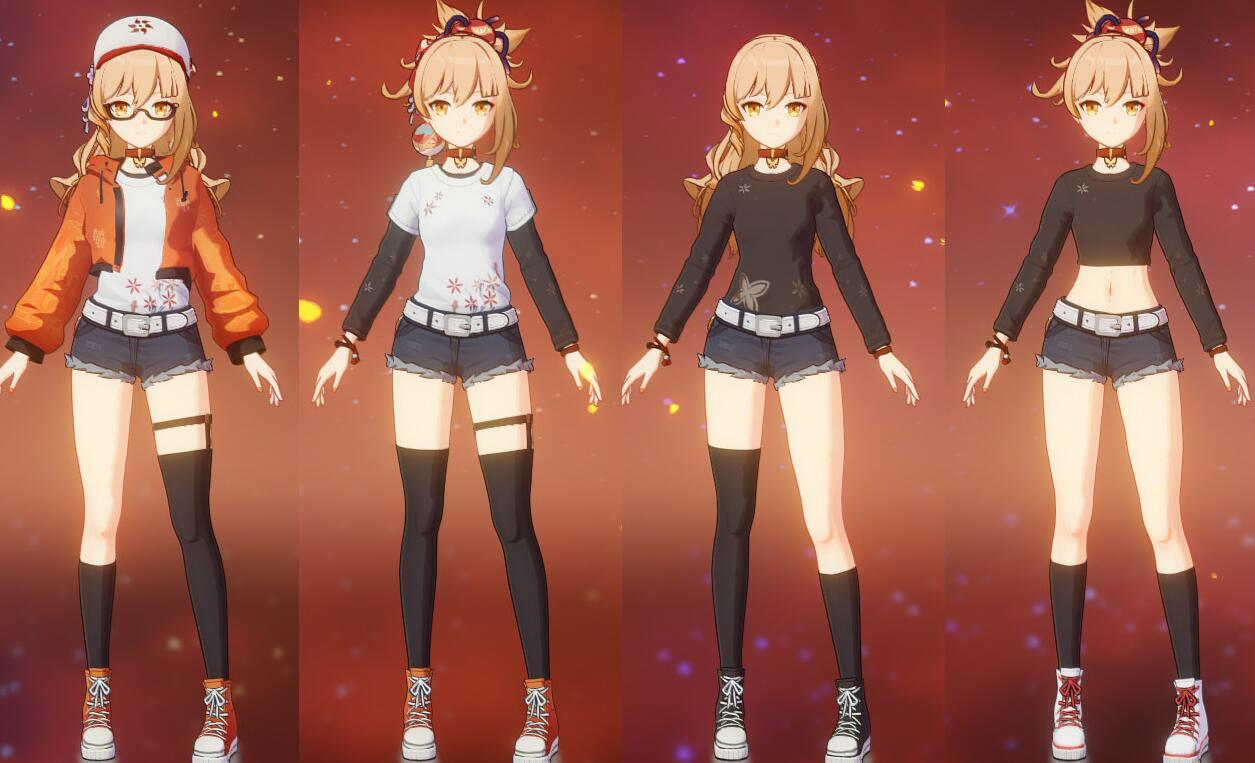 《原神》宵宮絕區零風格服裝MOD