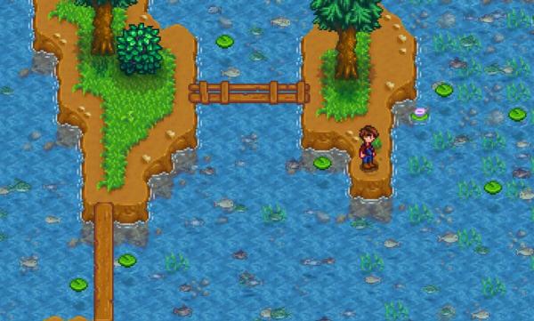 《星露谷物語》可見的魚MOD