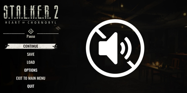 《潛行者2：切爾諾貝利之心》靜默暫停菜單MOD