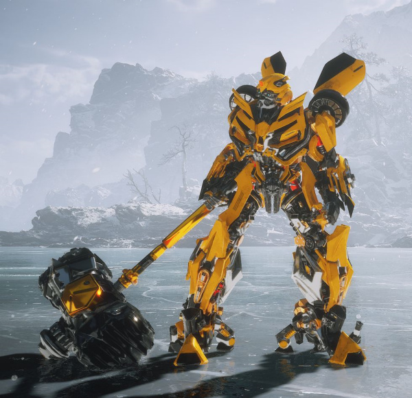 《黑神話：悟空》變形金剛大黃蜂替換大圣套MOD